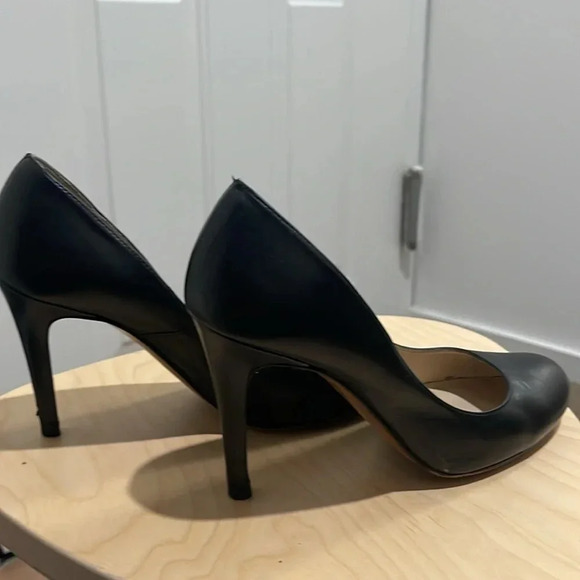 L.K. Bennett Shilo Leather Pumps Stilettos size 6.5 (37 EU) High Heeled Elegance - Picture 4 of 8